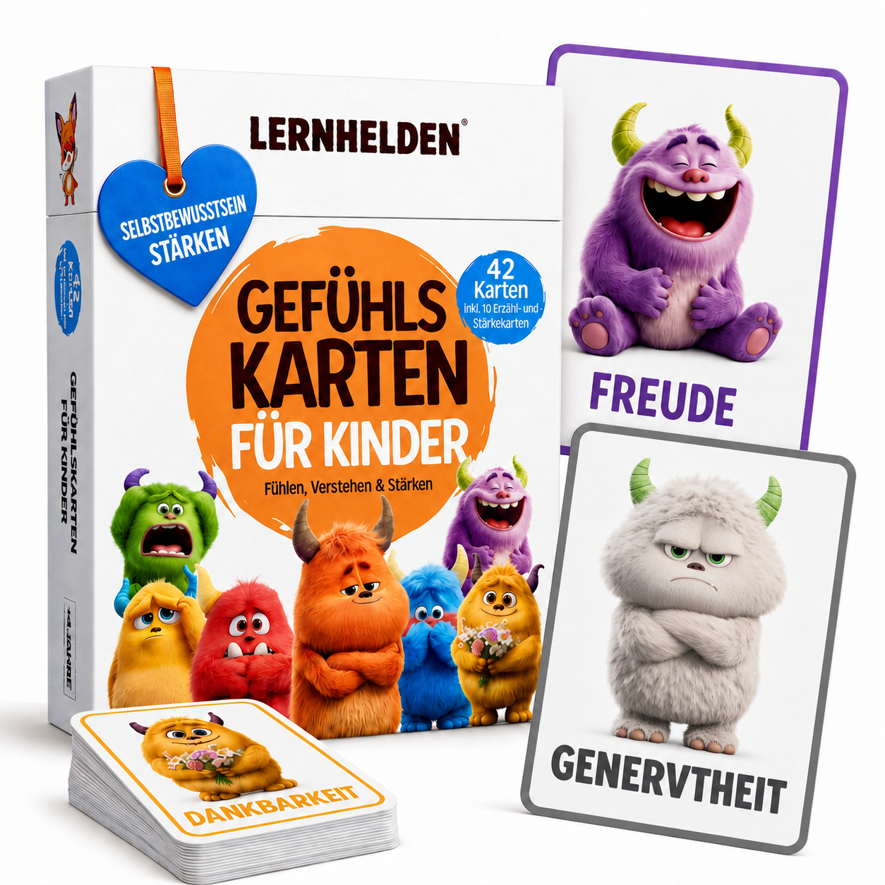 Original Lernhelden Gefühlskarten für Kinder